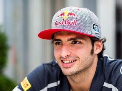 Carlos Sainz, piloto de Toro Rosso.