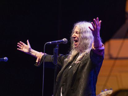 Patti Smith, en el festival Jardins de Pedralbes