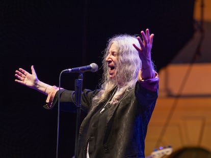 Patti Smith, en el festival Jardins de Pedralbes