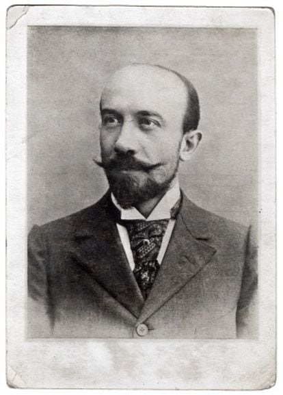 Georges Méliès en 1895, a los 34 años de edad.