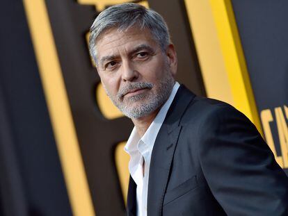 George Clooney, en la presentación de la miniserie 'Catch-22' en Hollywood en 2019.