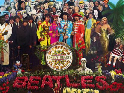 Portada del disco &quot;Sgt Pepper&#039;s&quot; de The Beatles.