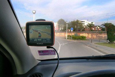 El navegador de coche está perdiendo mercado en favor de los teléfonos inteligentes.