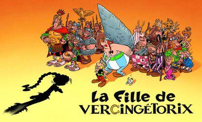 Portada en francés del próximo cómic de Astérix  y  Obélix.