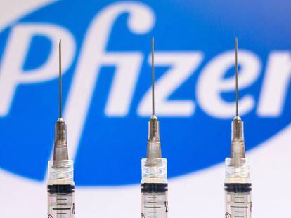 Vacunas contra la Covid-19 desarrolladas por el laboratorio estadounidense Pfizer.