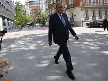 Mauricio Casals, en la Audiencia Nacional, en abril.