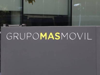Fachada de la empresa Grupo Mas Movil ubicada en Madrid, (España).