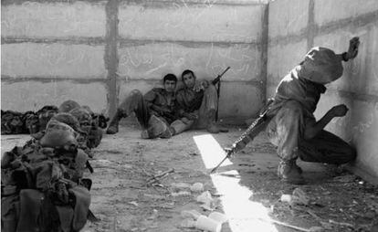 'Sin título' (Rastreadores n. 57), Palestina / Israel, 2005. Lakhich Army Base, Beit Gubrin