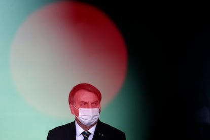 El presidente de Brasil, Jair Bolsonaro, en una imagen de archivo.
