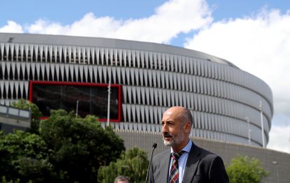 El presidente del Athletic Club, Aitor Elizegi.