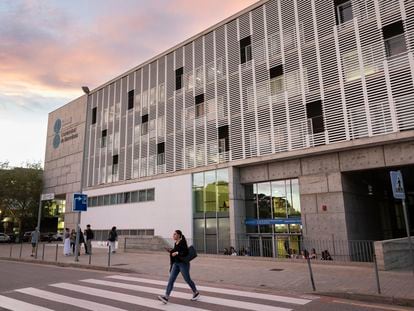 Facultad de Medicina de la Universidad de Barcelona, en L'Hospitalet de Llobregat, donde se encuentra el laboratorio 4141, el miércoles.