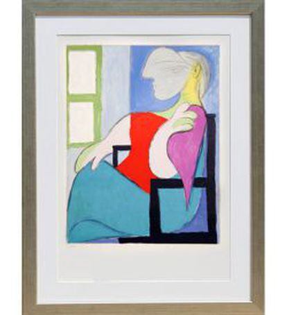 Obra de Picasso, 'Femme Assise Près d'une Fenêtre', subastada por 33,7 millones de euros.