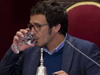 El alcalde de Cádiz, José María González, Kichi, en el Pleno, en una foto de archivo.