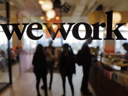 Oficinas compartidas de la compañía WeWork