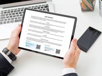 Cómo asegurar la identidad
digital de los contratos firmados electrónicamente