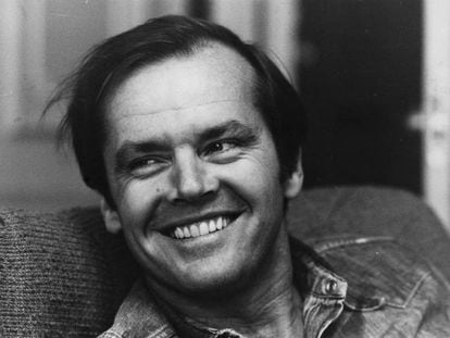 Jack Nicholson fotografiado en 1974, el año en que se desveló que la que creía que era su hermana era en realidad su madre.