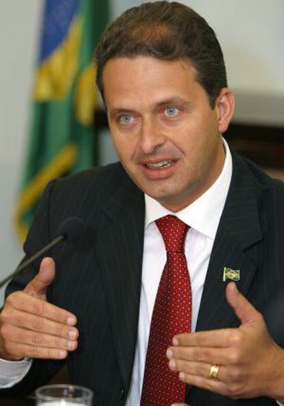 Eduardo Campos, cuando era ministro de Lula, en 2004.