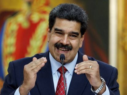 Nicolás Maduro, este viernes en Venezuela