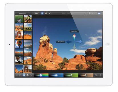 Una imagen del nuevo iPad.