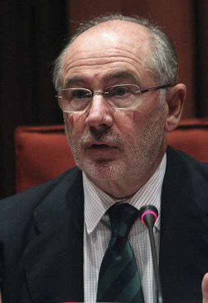 El expresidente de Bankia, Rodrigo Rato,.