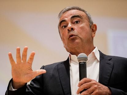 El expresidente de Renault-Nissan, Carlos Ghosn, en una imagen de 2020.