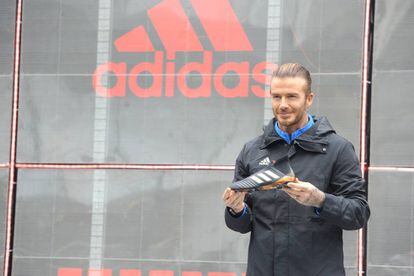 David Beckham el 4 de diciembre en Shangh&aacute;i.