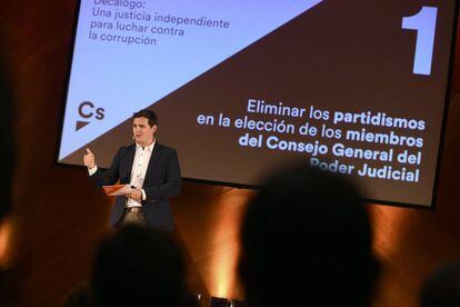 Albert Rivera, en una imagen de archivo.