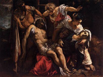 'Llanto por Cristo muerto', de Tintoretto.