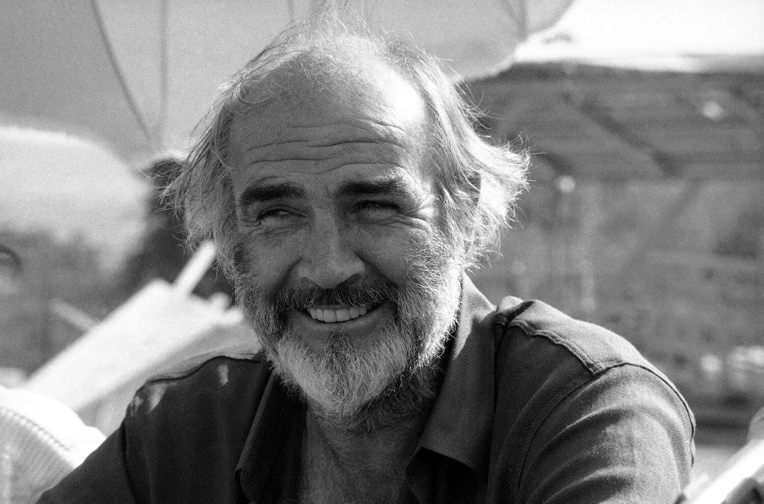 Sean Connery, en octubre de 1985, durante el rodaje de 'El nombre de la rosa'.