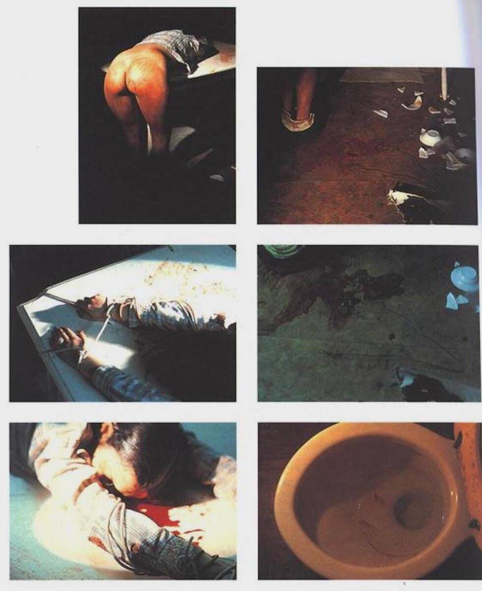 'Rape scene' (1973), de Ana Mendieta.