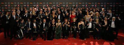 Los premiados de los Goya 2018, en imágenes