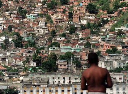 La favela de Alemão, en Río de Janeiro.