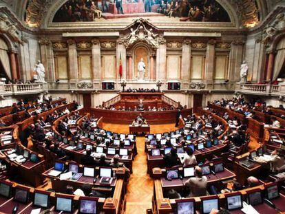 El parlamento portugués.