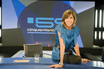 La periodista Cristina Puig.