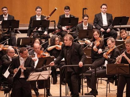 Concierto de la Real Filharmonía de Galicia en una imagen cedida.