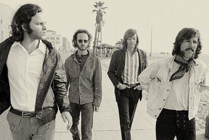 La banda The Doors, en un fotograma del documental <i>When you&#39;re strange.</i>
