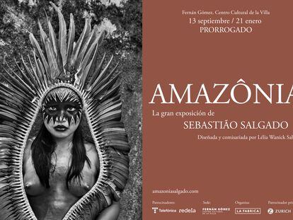 Cartel oficial de ‘Amazônia’.