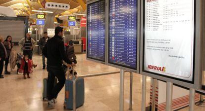 El aeropuerto de Madrid-Barajas, de la red de Aena