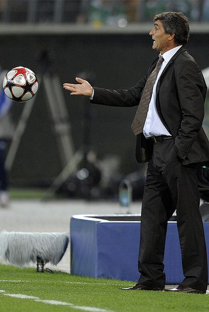 Juande Ramos, entrenador del Dnipro, cuando dirigía al CSKA de Moscú