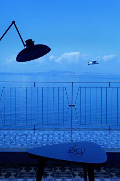 Vistas de la costa Amalfitana desde una de las terrazas del hotel.