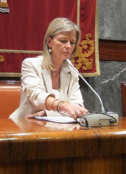 La portavoz del Poder Judicial, Gabriela Bravo.