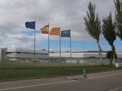 Planta de Groupe PSA en Figueruelas (Zaragoza).