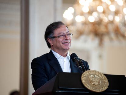 El presidente de Colombia, Gustavo Petro