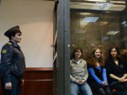 La tercera activista, también condenada en primera instancia por gamberrismo, es absuelta