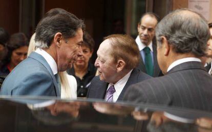La visita de Adelson al presidente de Madrid, Ignacio González, sí fue comunicada.