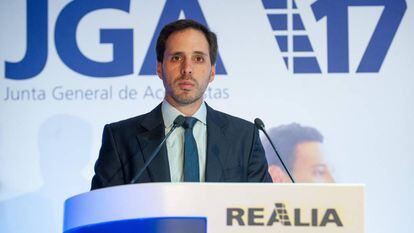 Gerardo Kuri, consejero delegado de Realia.