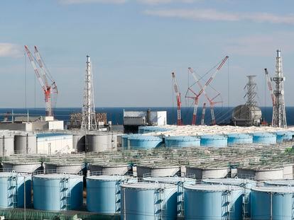 Reactores de la planta nuclear de Fukushima, en una imagen del año pasado.