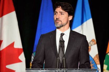 Justin Trudeau, el pasado fin de semana.