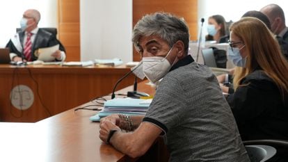 Vicente Paradís, durante el juicio, el pasado 21 de julio en Castellón.