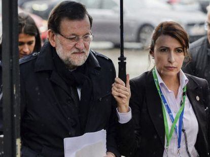 El presidente del Gobierno, Mariano Rajoy el 15 de octubre de 2015.